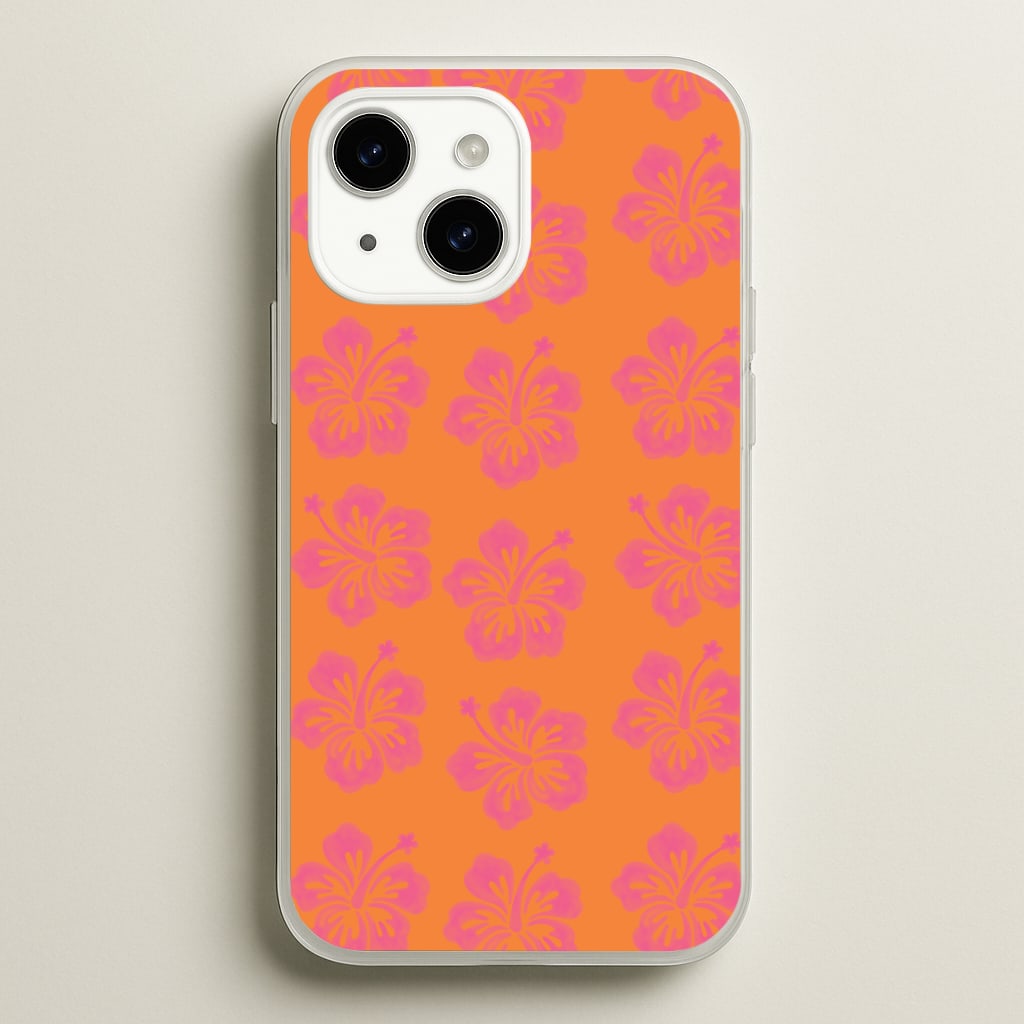 Hibiscus Heatwave Phone Case - iPhone 15
