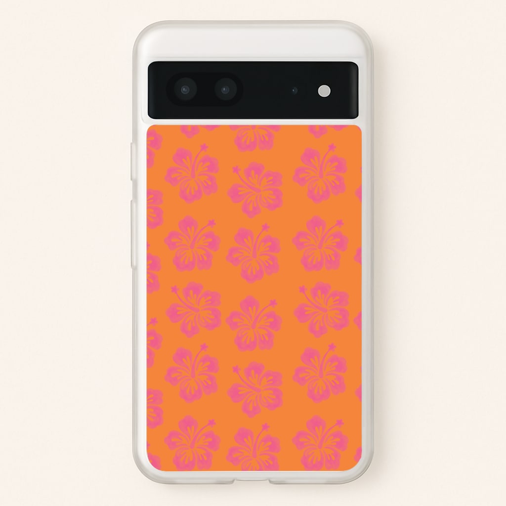 Hibiscus Heatwave Phone Case - Google Pixel 7