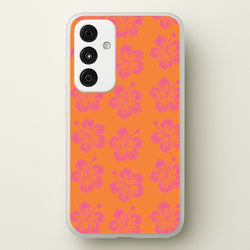Hibiscus Heatwave Phone Case - Galaxy A35