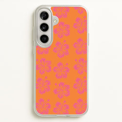 Hibiscus Heatwave Phone Case - Galaxy A56