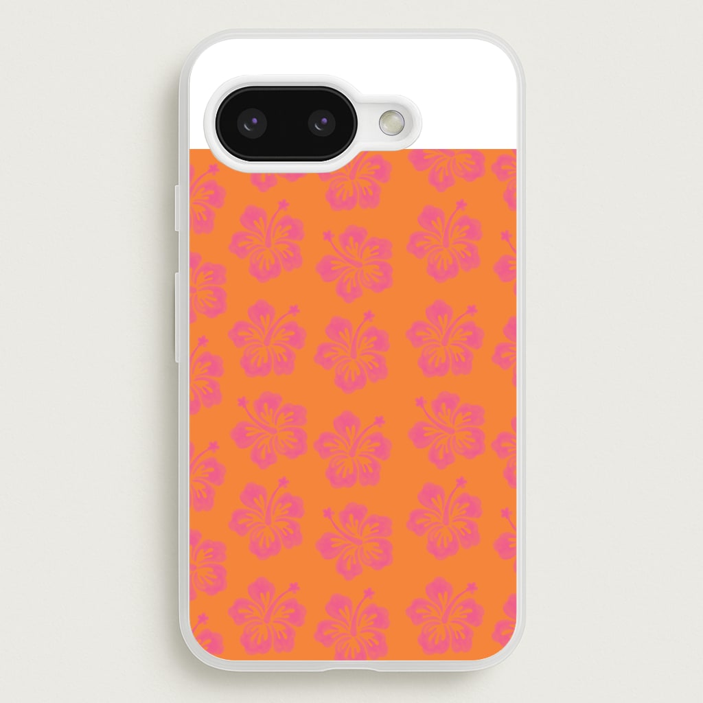 Hibiscus Heatwave Phone Case - Google Pixel 9a