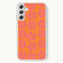 Hibiscus Heatwave Phone Case - Galaxy A17