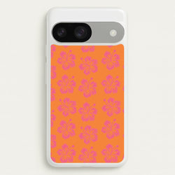 Hibiscus Heatwave Phone Case - Google Pixel 9 / 9 Pro