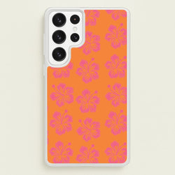 Hibiscus Heatwave Phone Case - Galaxy S22 Ultra