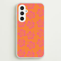 Hibiscus Heatwave Phone Case - Galaxy S23FE