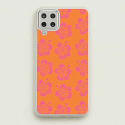 Hibiscus Heatwave Phone Case - Galaxy A12
