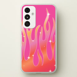 Sun Kissed Flame Phone Case - Galaxy A55