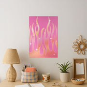 Sun Kissed Flame Poster 2