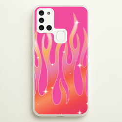 Sun Kissed Flame Phone Case - Galaxy A21s