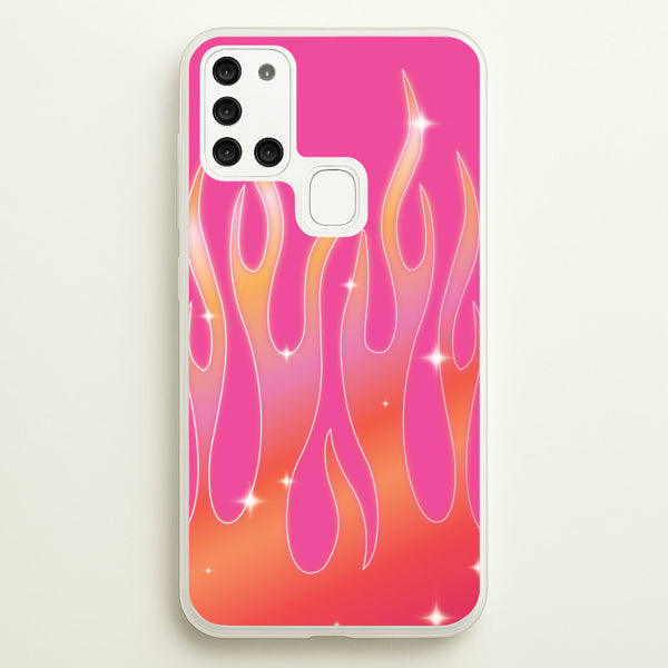 Sun Kissed Flame Phone Case - Galaxy A21s