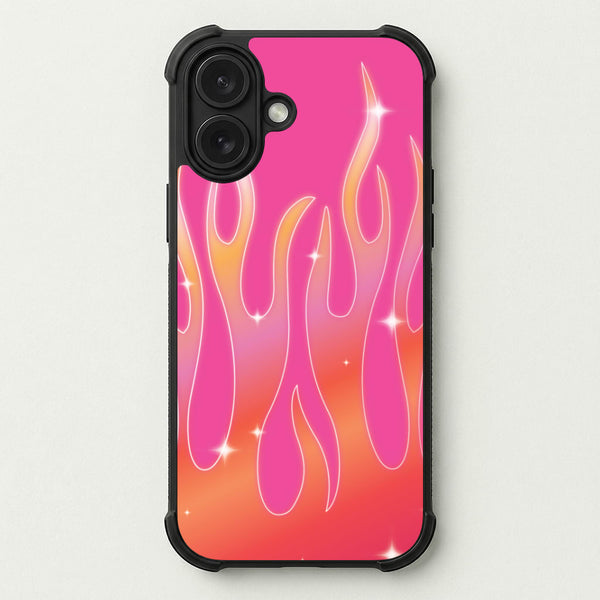 Sun Kissed Flame Phone Case — Bumper case