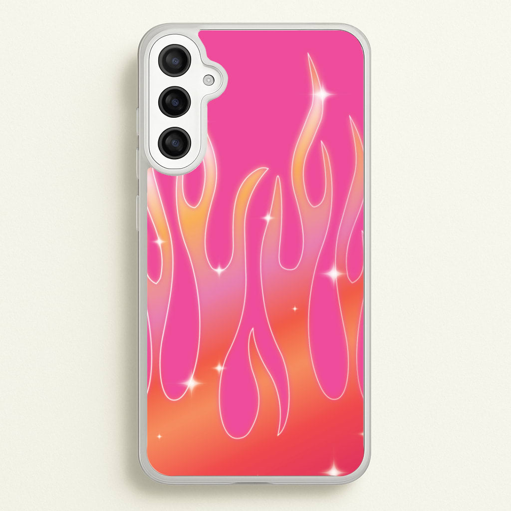 Sun Kissed Flame Phone Case - Galaxy A34
