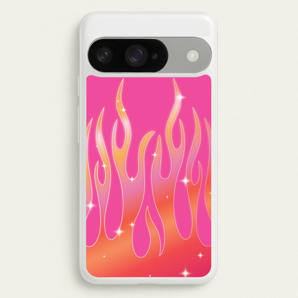 Sun Kissed Flame Phone Case - Google Pixel 10 / 10 Pro
