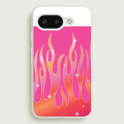 Sun Kissed Flame Phone Case - Google Pixel 9a