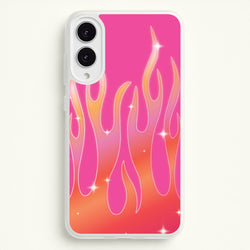 Sun Kissed Flame Phone Case - Galaxy S25 Edge