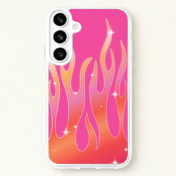 Sun Kissed Flame Phone Case - Galaxy S26 Plus