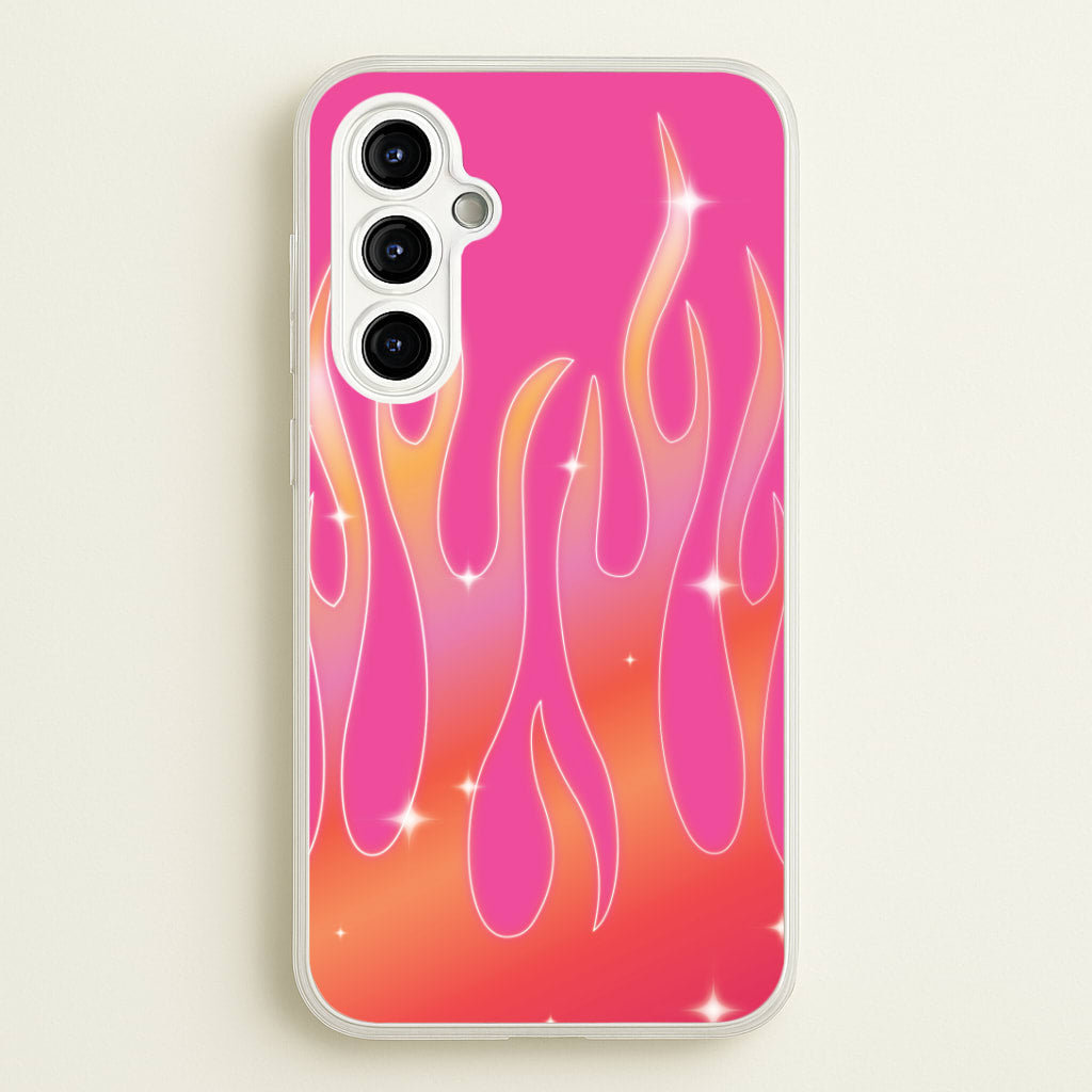 Sun Kissed Flame Phone Case - Galaxy A54