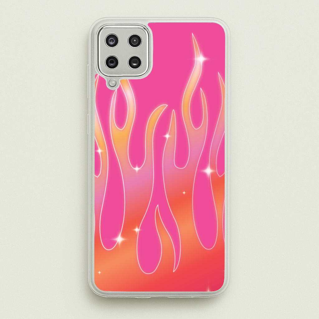 Sun Kissed Flame Phone Case - Galaxy A12
