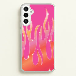 Sun Kissed Flame Phone Case - Galaxy A36