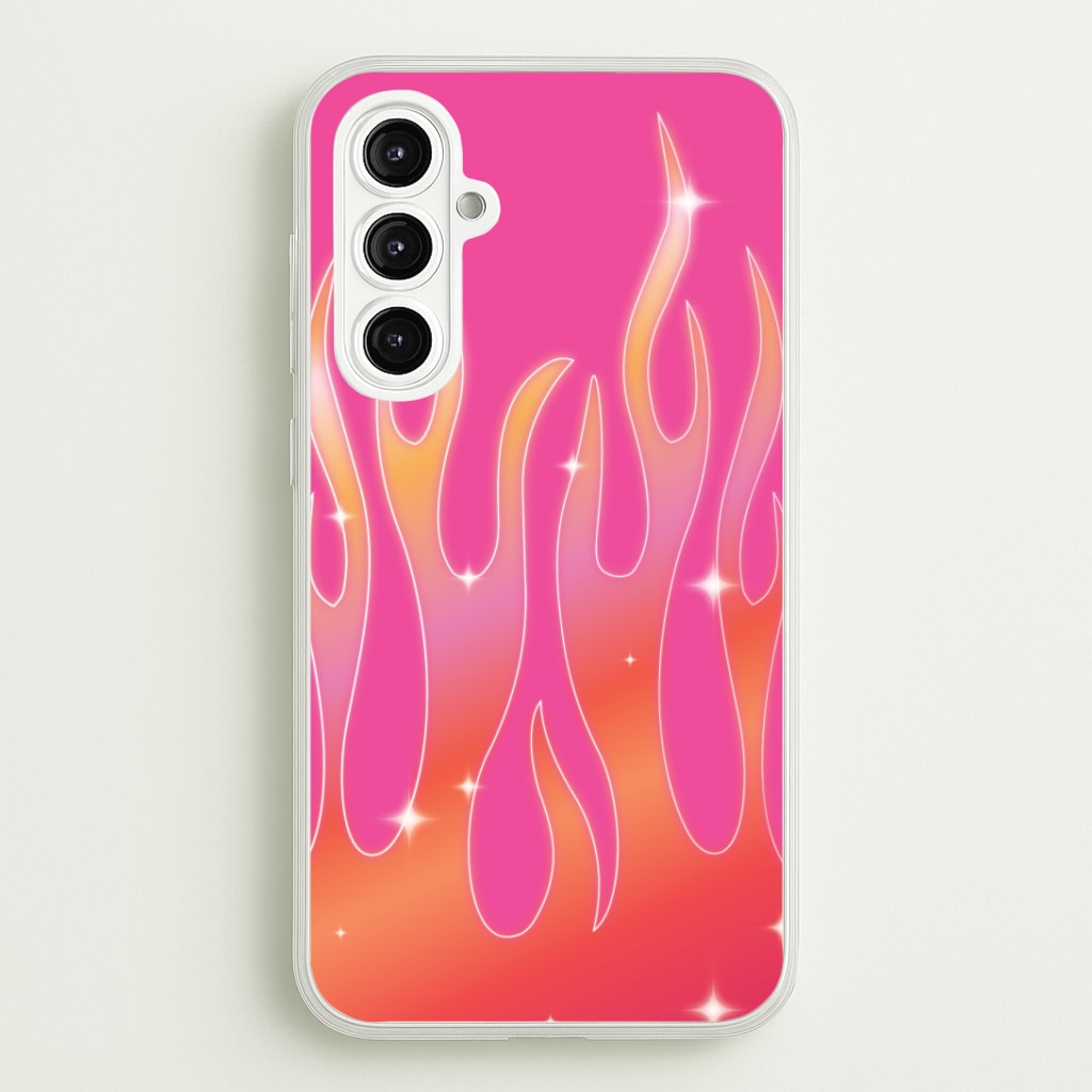 Sun Kissed Flame Phone Case - Galaxy A16