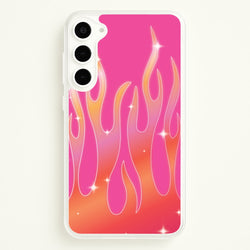 Sun Kissed Flame Phone Case - Galaxy S23