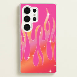 Sun Kissed Flame Phone Case - Galaxy S25 Ultra