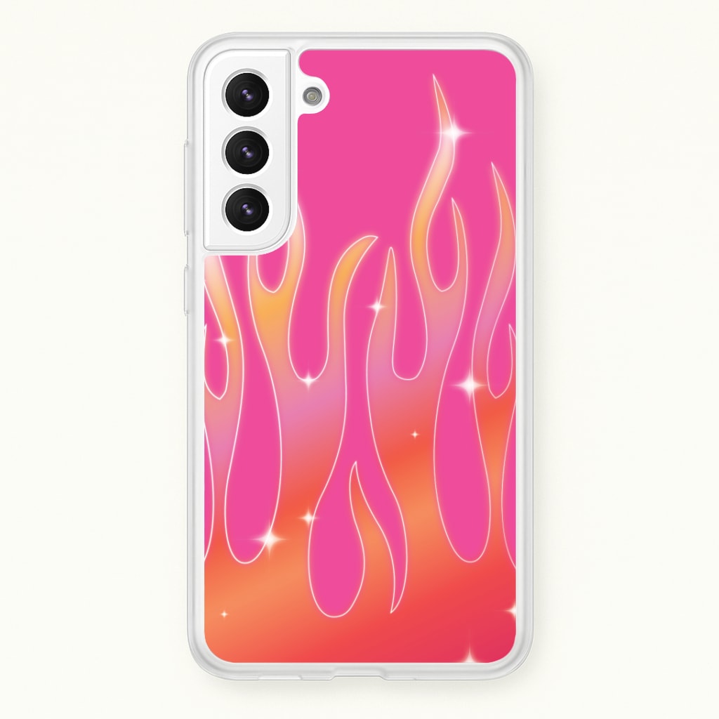 Sun Kissed Flame Phone Case - Galaxy S22