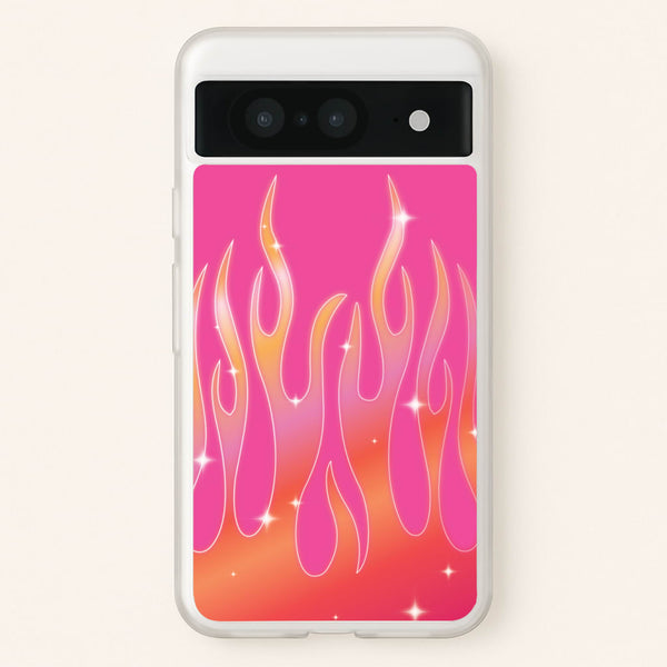 Sun Kissed Flame Phone Case - Google Pixel 8