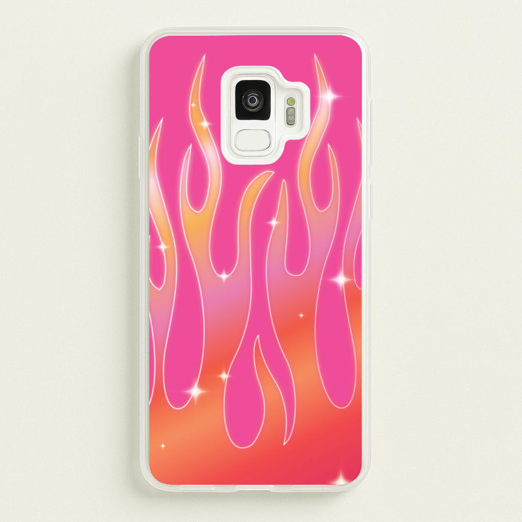 Sun Kissed Flame Phone Case - Galaxy S9