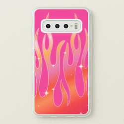 Sun Kissed Flame Phone Case - Galaxy S10