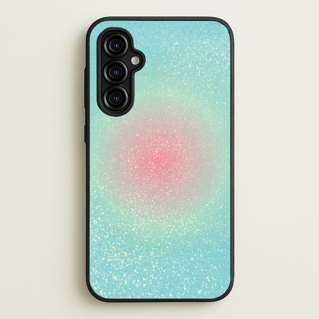 Teal Shimmer Phone Case - Galaxy A54