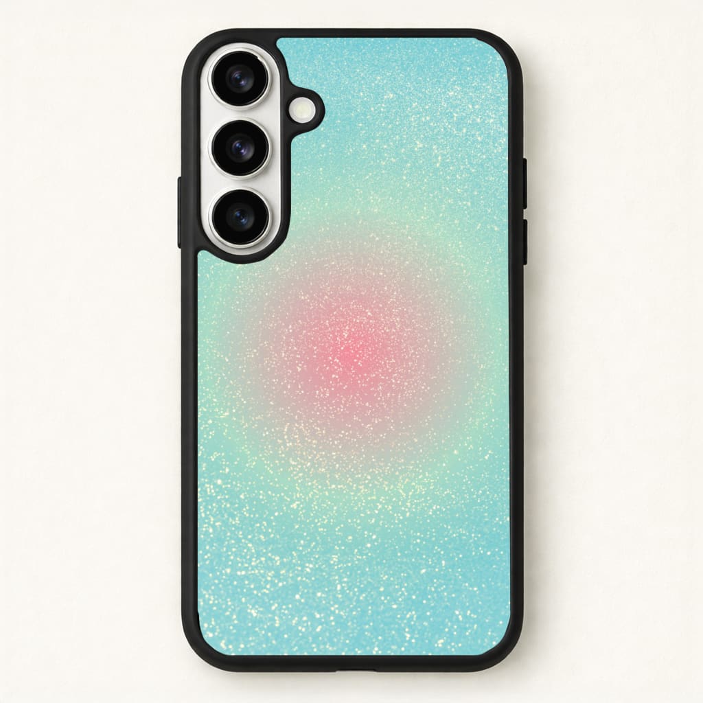 Teal Shimmer Phone Case - Galaxy S26