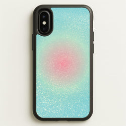 Teal Shimmer Phone Case - iPhone X / XS