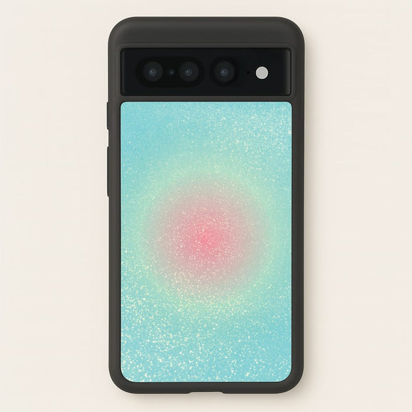 Teal Shimmer Phone Case - Google Pixel 7 Pro