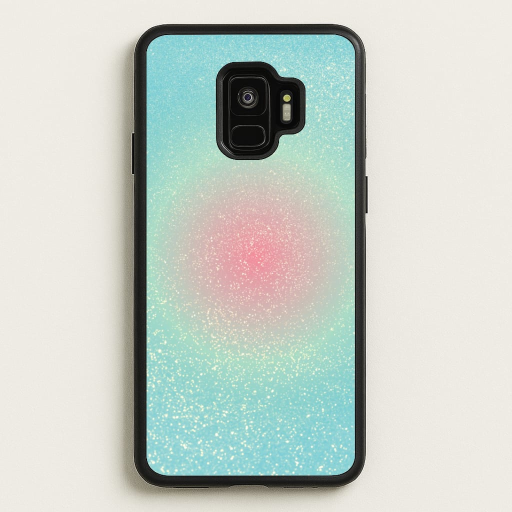 Teal Shimmer Phone Case - Galaxy S9