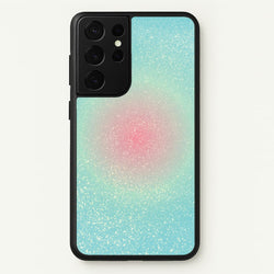 Teal Shimmer Phone Case - Galaxy S21 Ultra