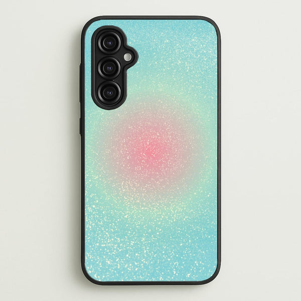 Teal Shimmer Phone Case - Galaxy A14