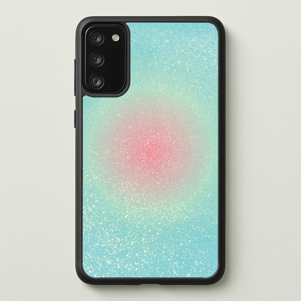 Teal Shimmer Phone Case - Galaxy A41