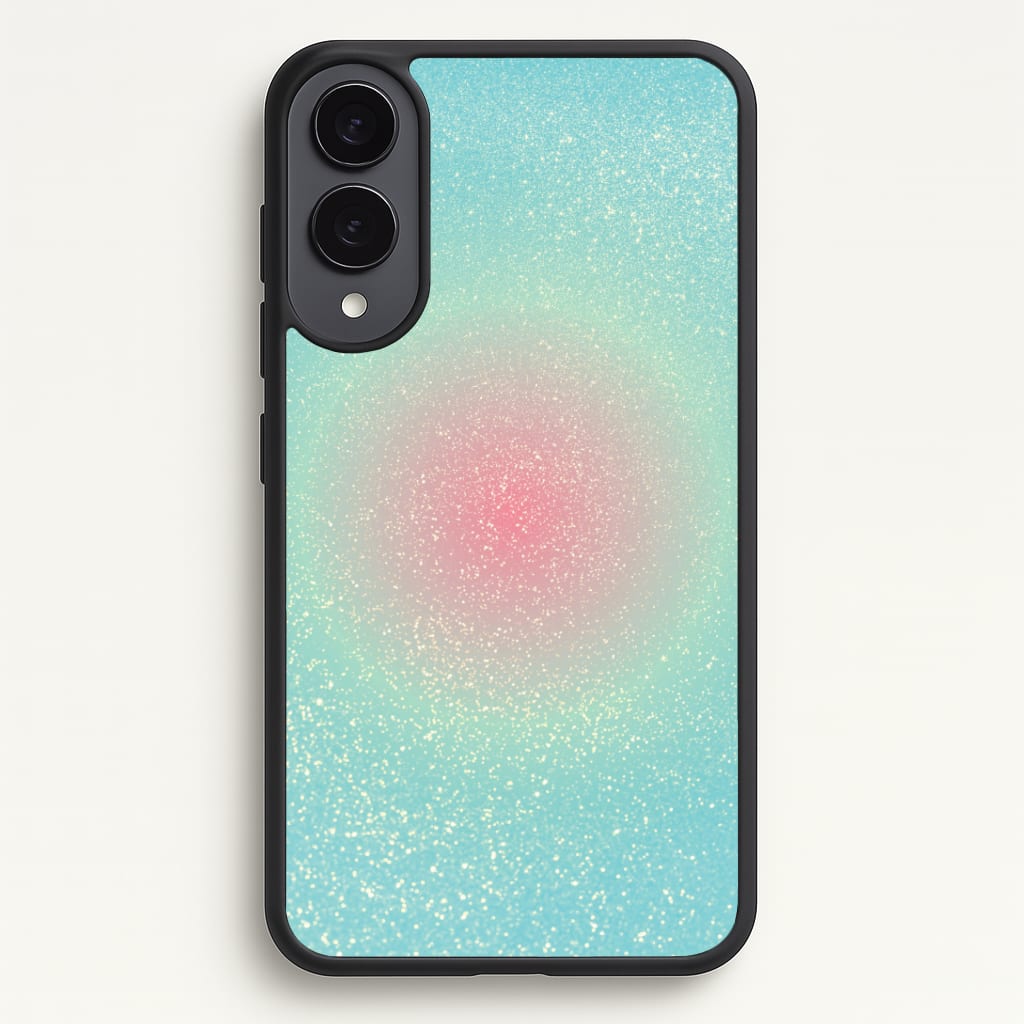 Teal Shimmer Phone Case - Galaxy S25 Edge