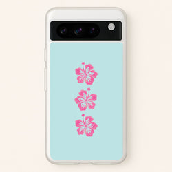 Dreamy Hibiscus Phone Case - Google Pixel 8 Pro