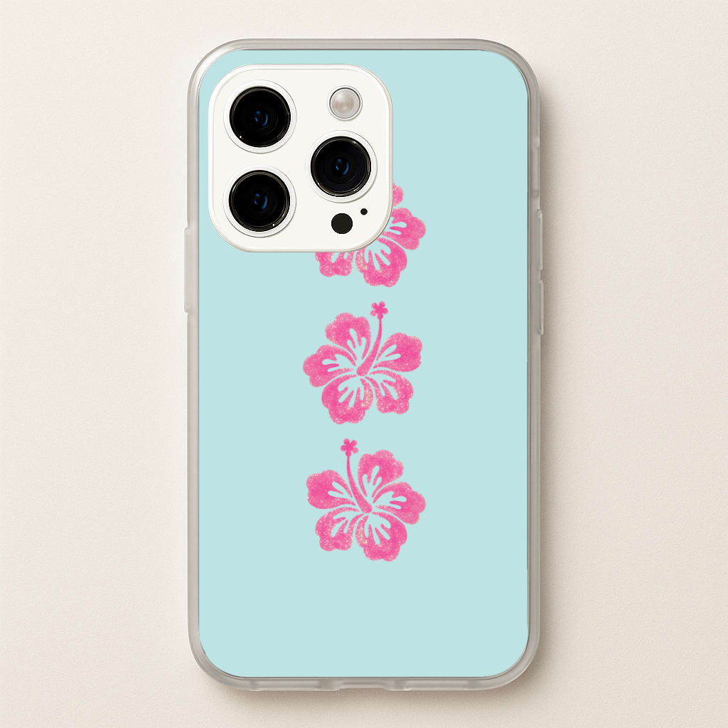 Dreamy Hibiscus Phone Case - iPhone 15 Pro