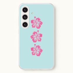 Dreamy Hibiscus Phone Case - Galaxy S25