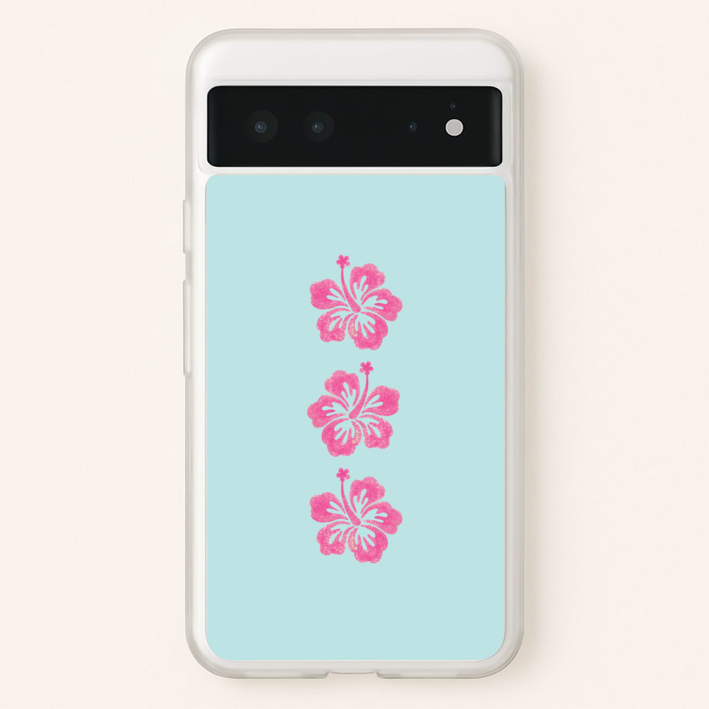 Dreamy Hibiscus Phone Case - Google Pixel 6