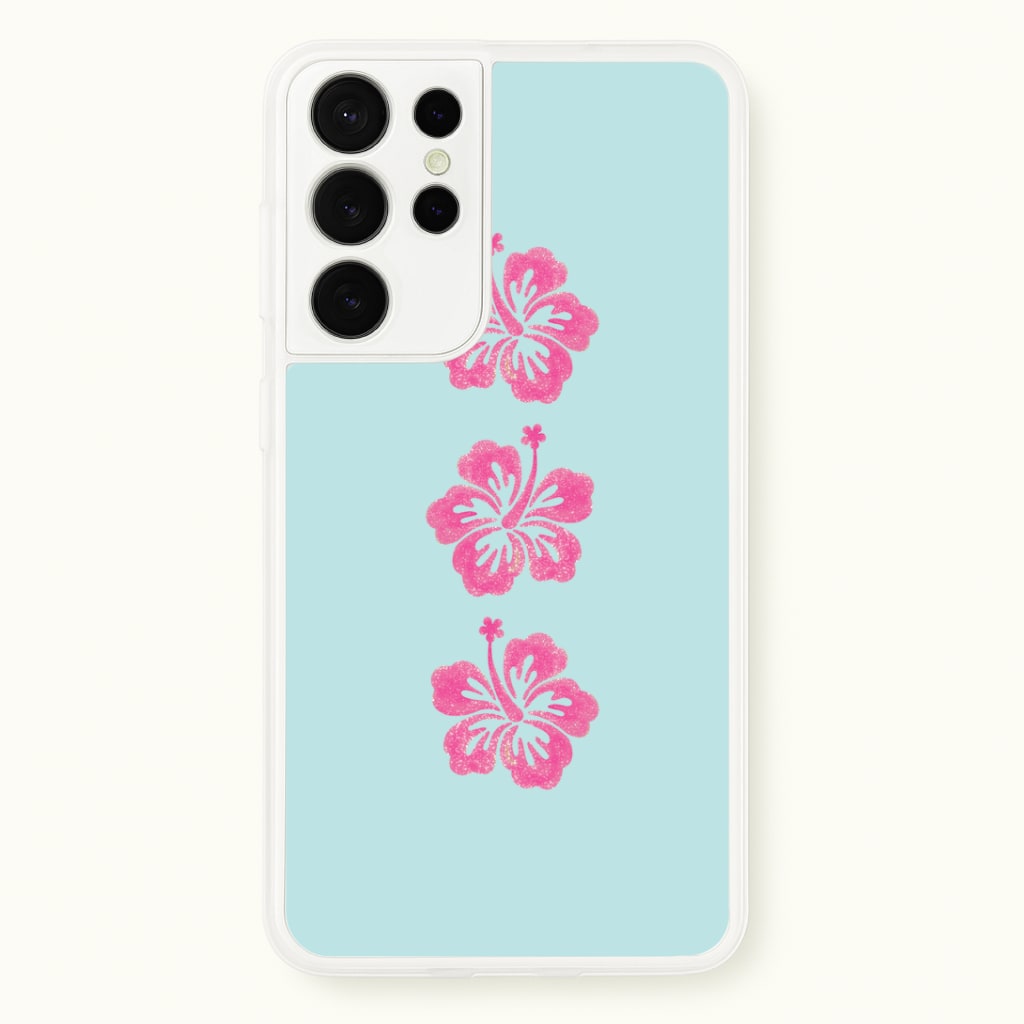 Dreamy Hibiscus Phone Case - Galaxy S21 Ultra