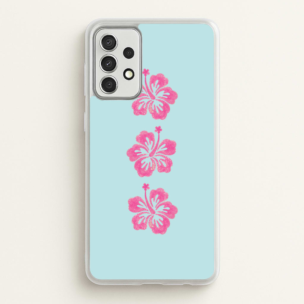 Dreamy Hibiscus Phone Case - Galaxy A52 / A52s