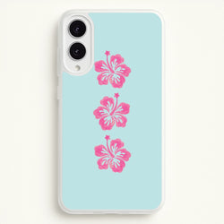 Dreamy Hibiscus Phone Case - Galaxy S25 Edge