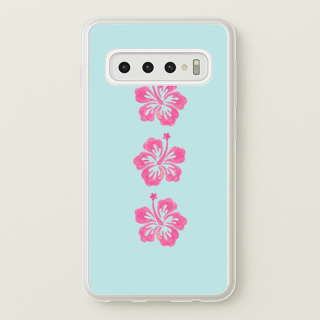 Dreamy Hibiscus Phone Case - Galaxy S10