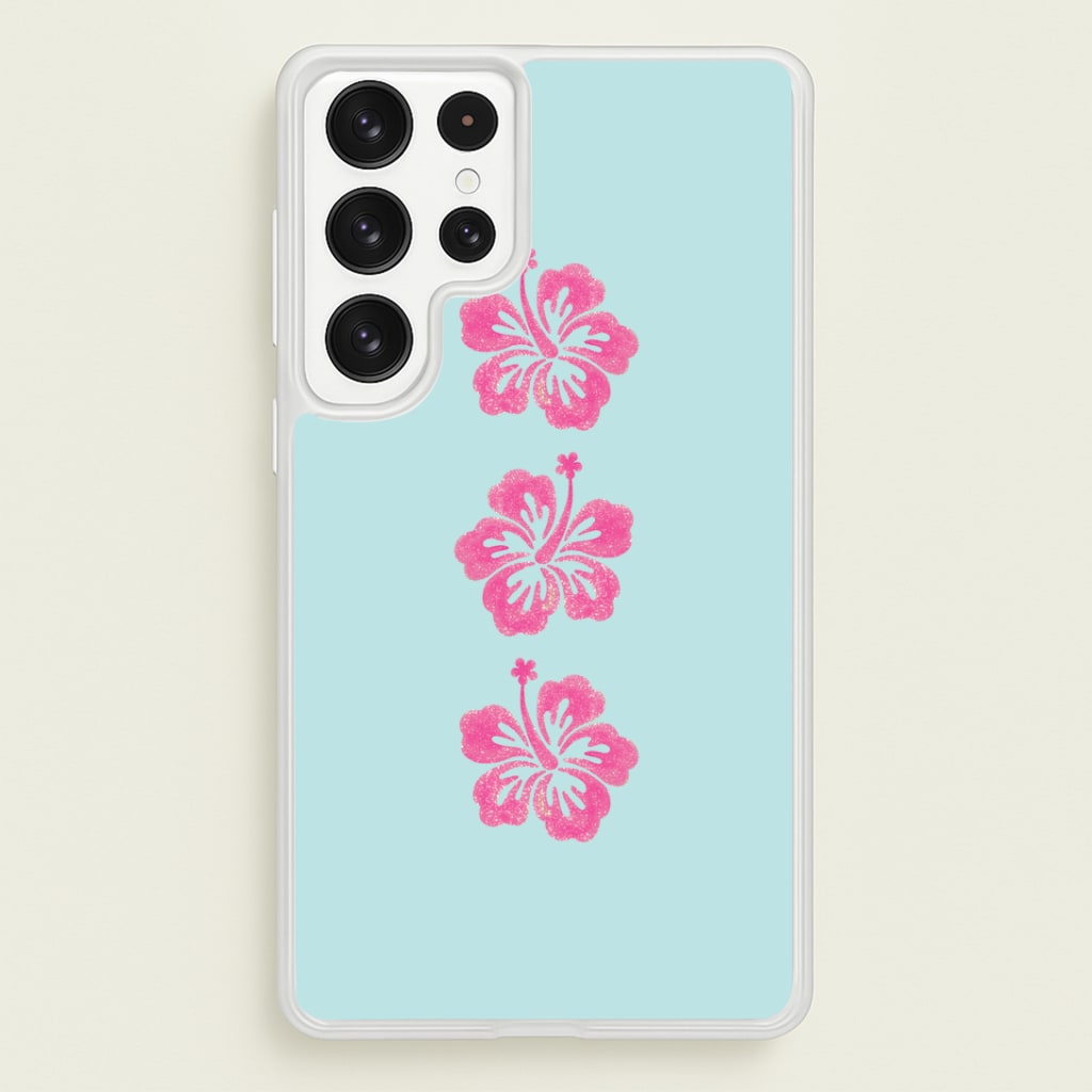 Dreamy Hibiscus Phone Case - Galaxy S22 Ultra