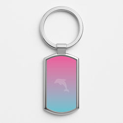 Silver Metal Keyring