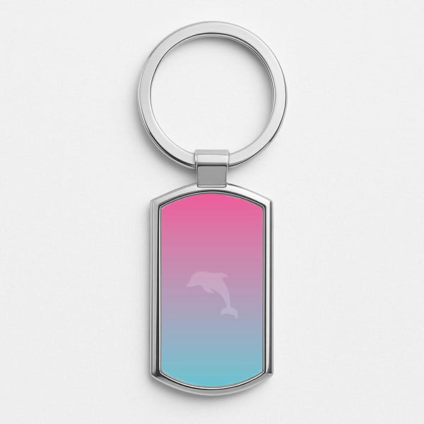 Silver Metal Keyring
